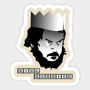 King Kubrick Sticker